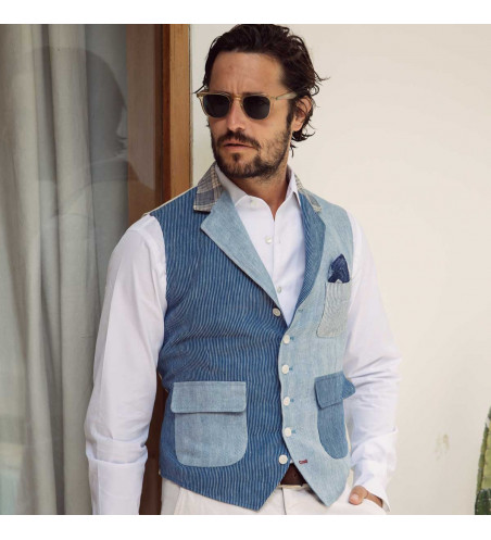 gilet-homme-costume-mariage-bleu-en-lin