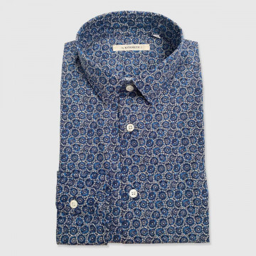 The Milano Blue Shirt with...