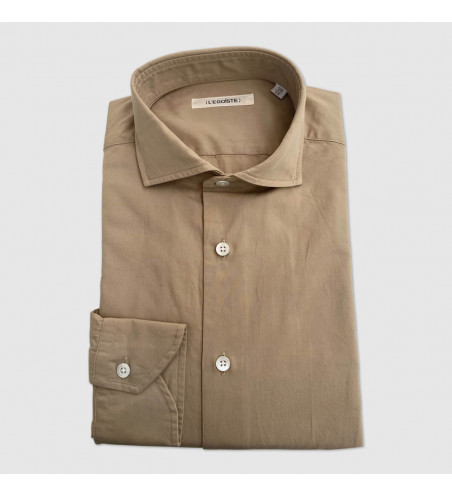 chemise-en-coton-beige-homme