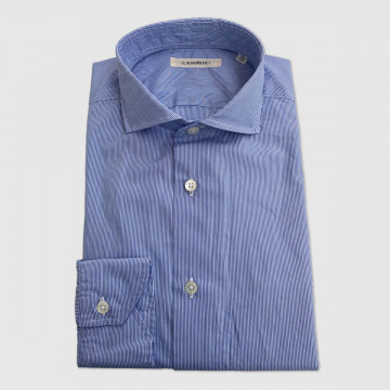 The Modena Blue Striped Shirt