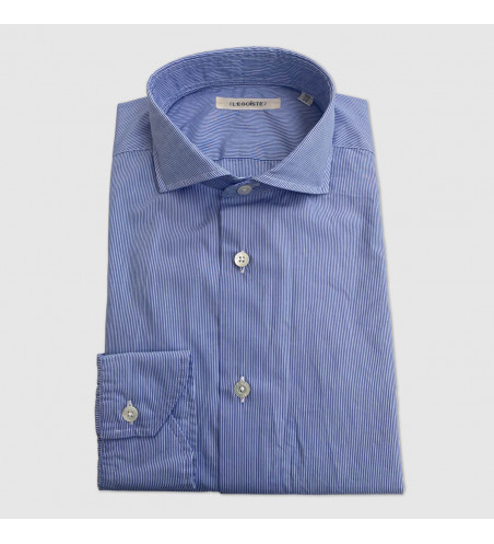 chemise-homme-manches-longues-bleue-rayures