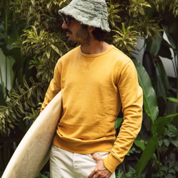 The Yellow Cotton Sweatshirt