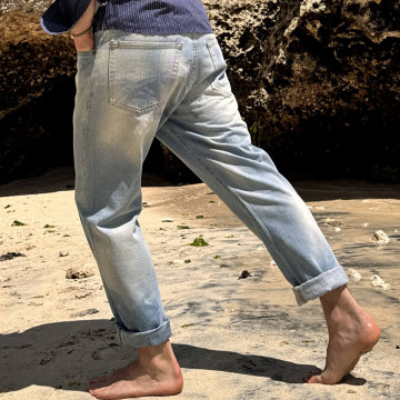 The Kyoto Bleached Jean
