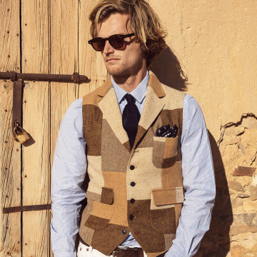 gilet-en-patchwork-de-laine-pour-homme-beige-marron