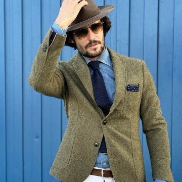 The Slack Ivy Khaki Wool...