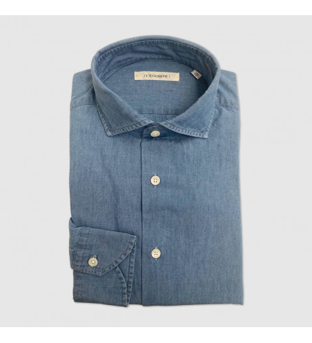 chemise-en-jean-denim-petit-col