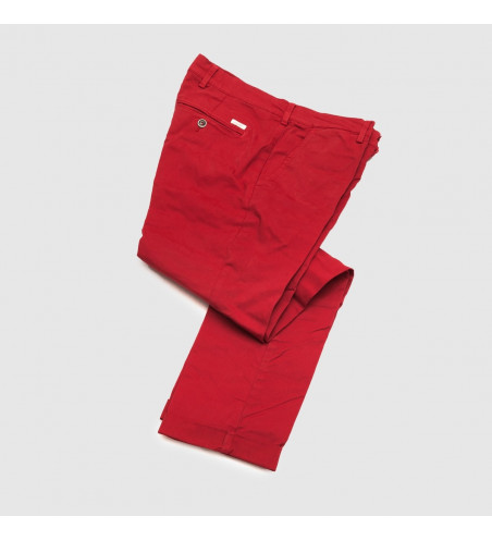 pantalon-chino-coton-elastane-rouge-pour-homme